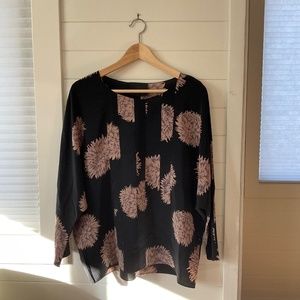 No. 6 Dahlia silk top